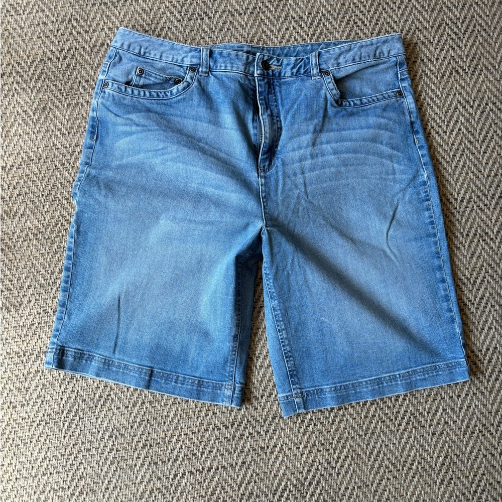 Talbots 5 Pocket Jean Shorts Size 18